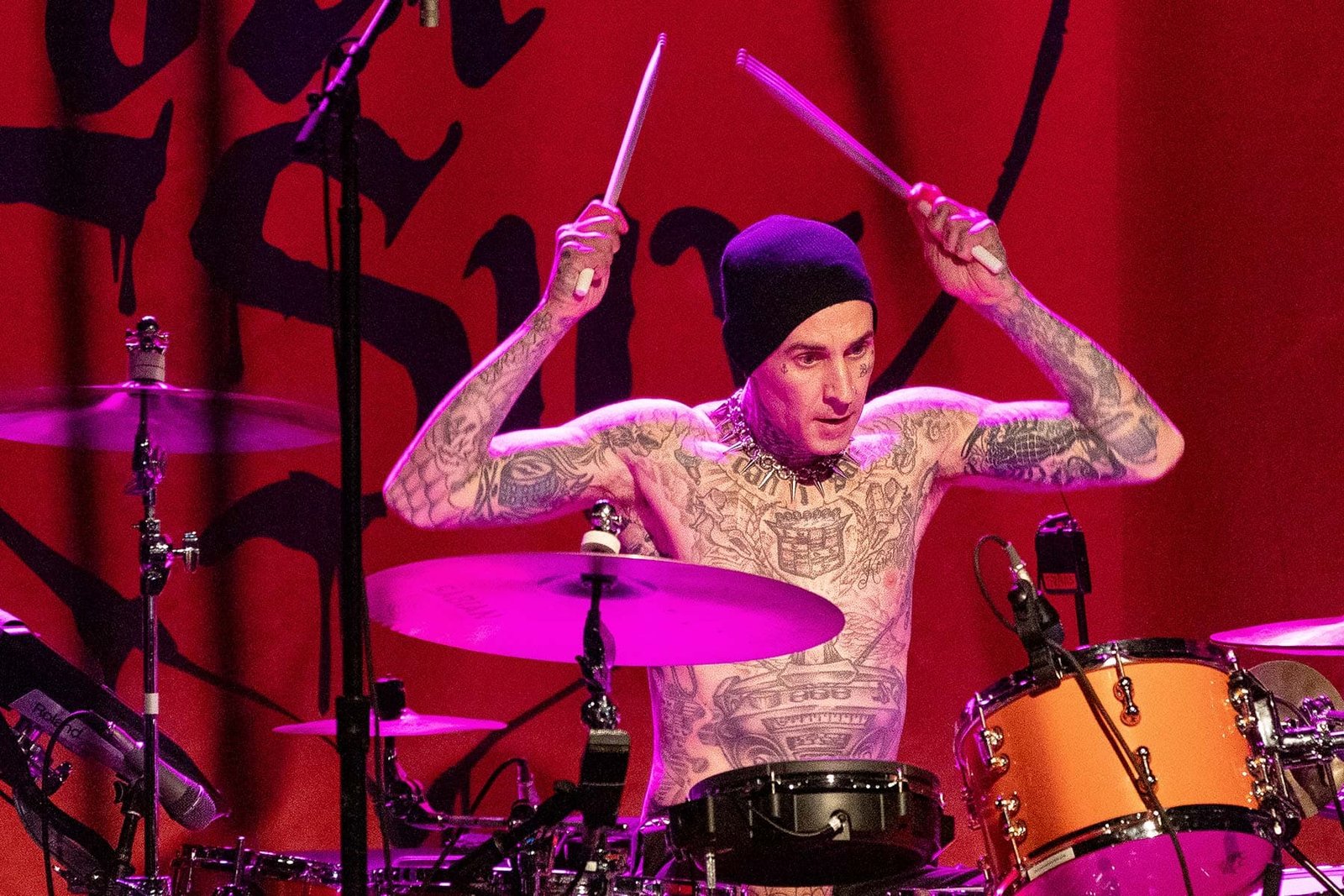 Blink-182 Drummer Travis Barker Hospitalized With Pancreatitis – Health